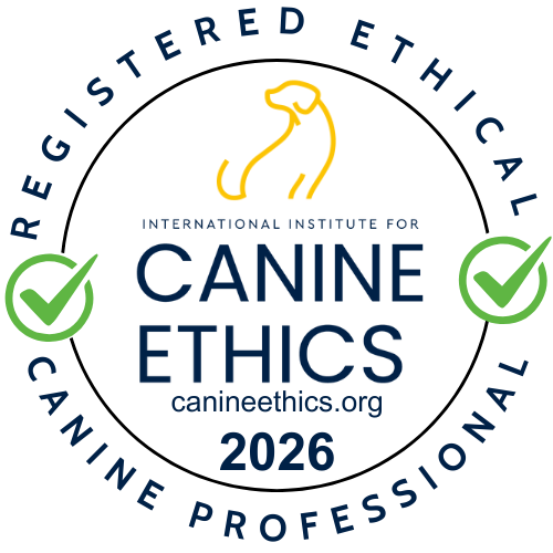 Member of National Institute for Canine Ethics National Institute for Canine Ethics - membership badge